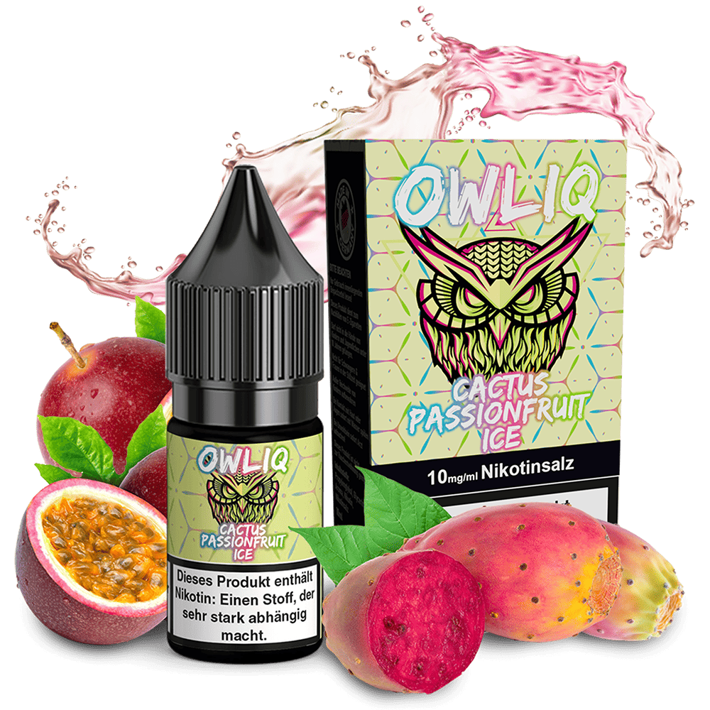 OWLIQ Cactus Passionsfrucht Ice Nikotinsalz Liquid 10mg