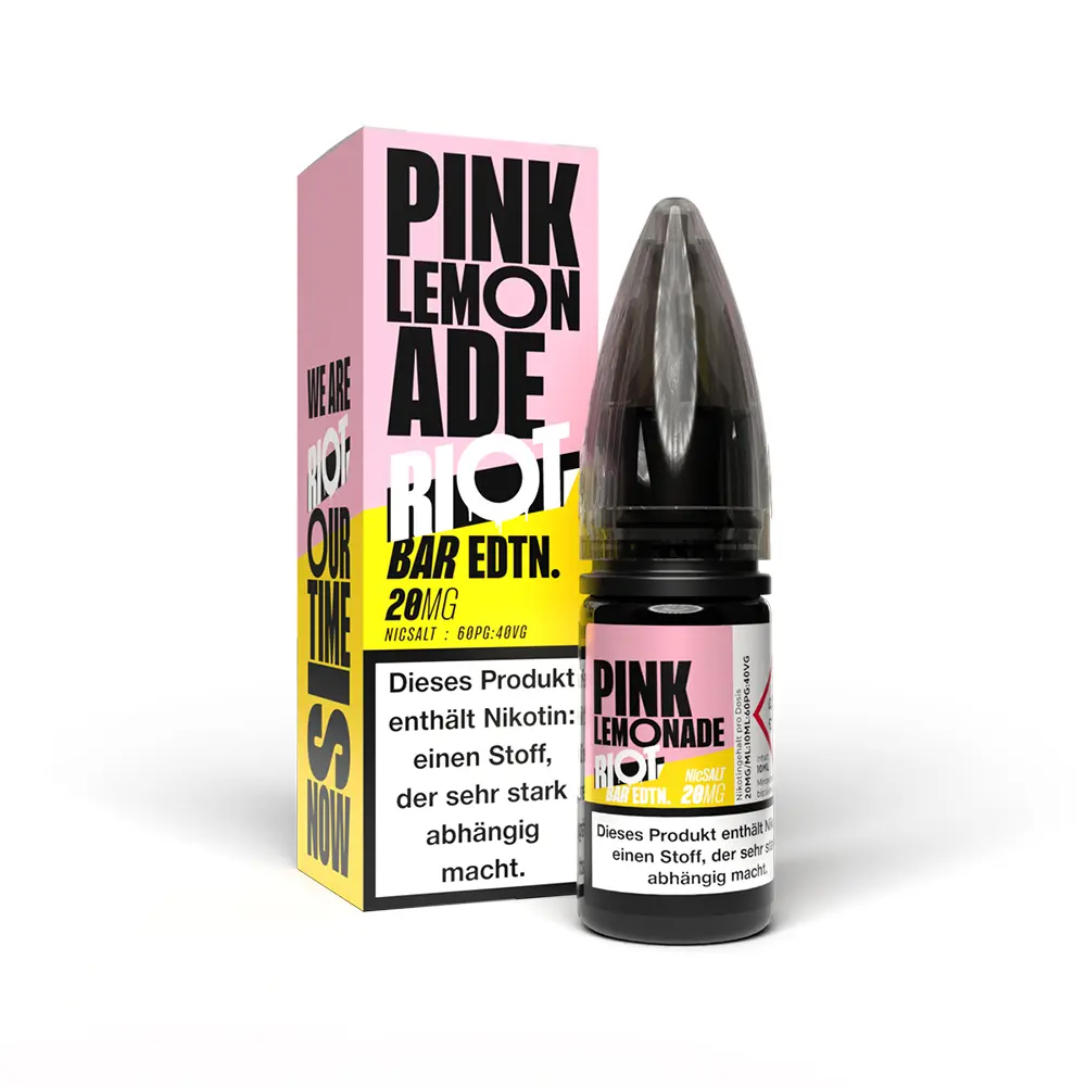 Riot Squad Nikotinsalz - Pink Lemonade - Liquid 20mg 10ml 