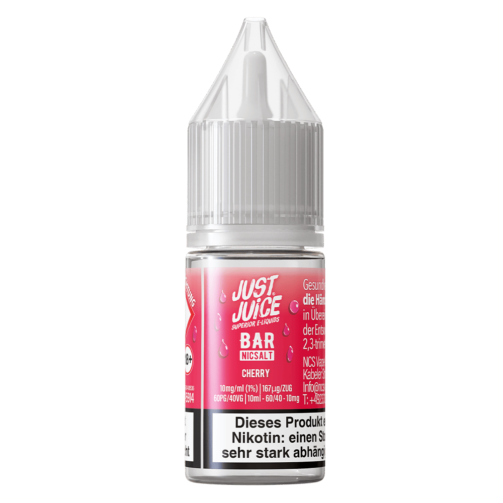 Just Juice Nikotinsalz - Cherry - 10ml Liquid 10mg  C