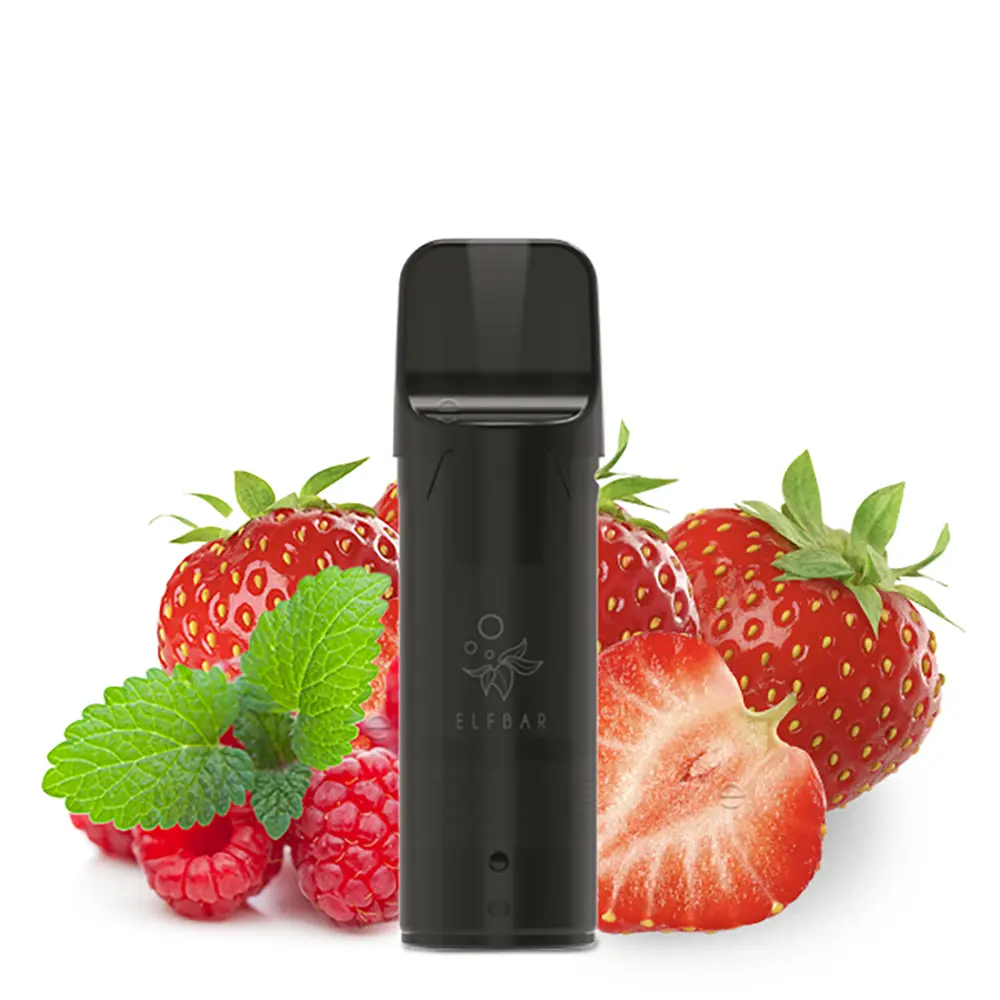 Elfbar Elfa Einweg Pod - Strawberry Raspberry - 20mg Nikotinsalz 2ml 