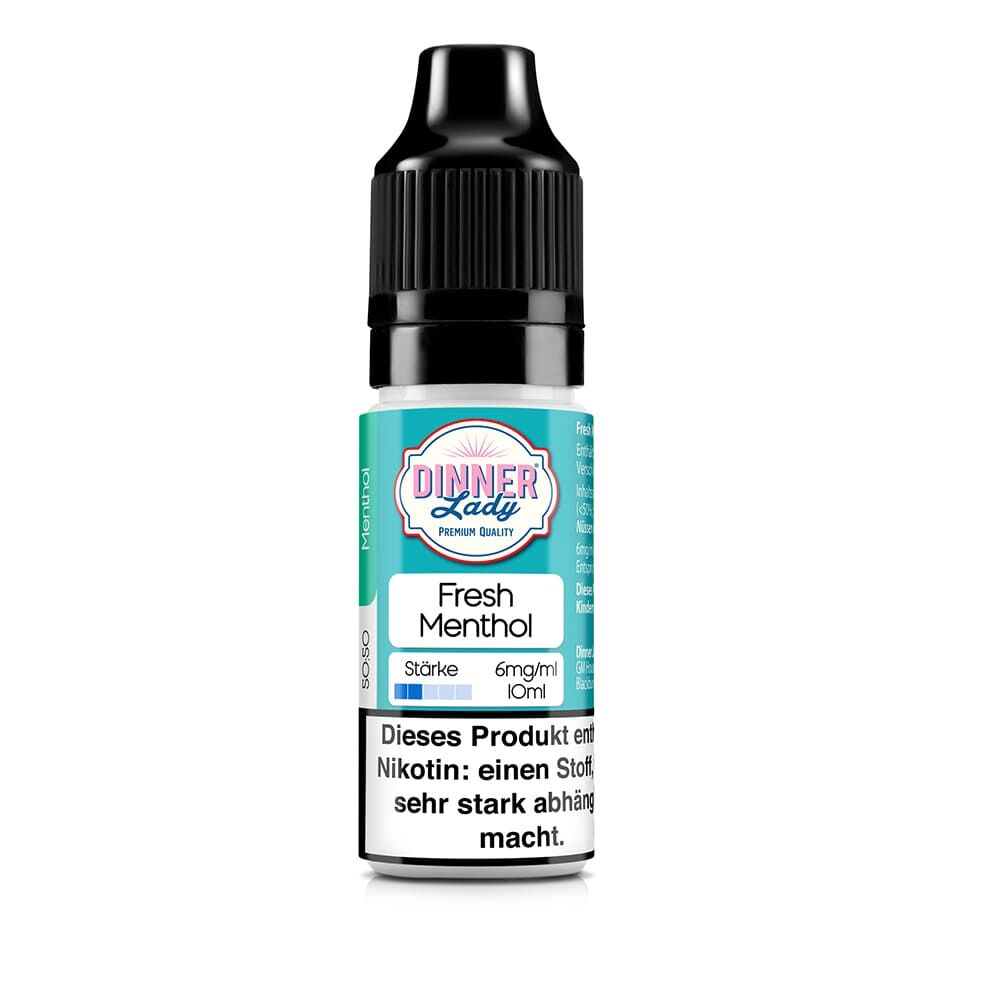 Dinner Lady Liquid Fresh Menthol 6mg