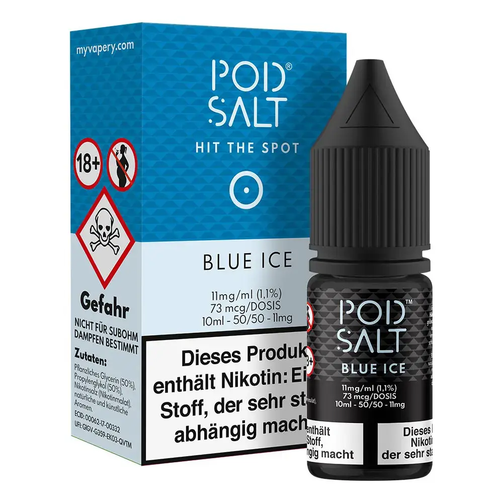 Pod Salt Core Blue Ice 10ml 11mg 