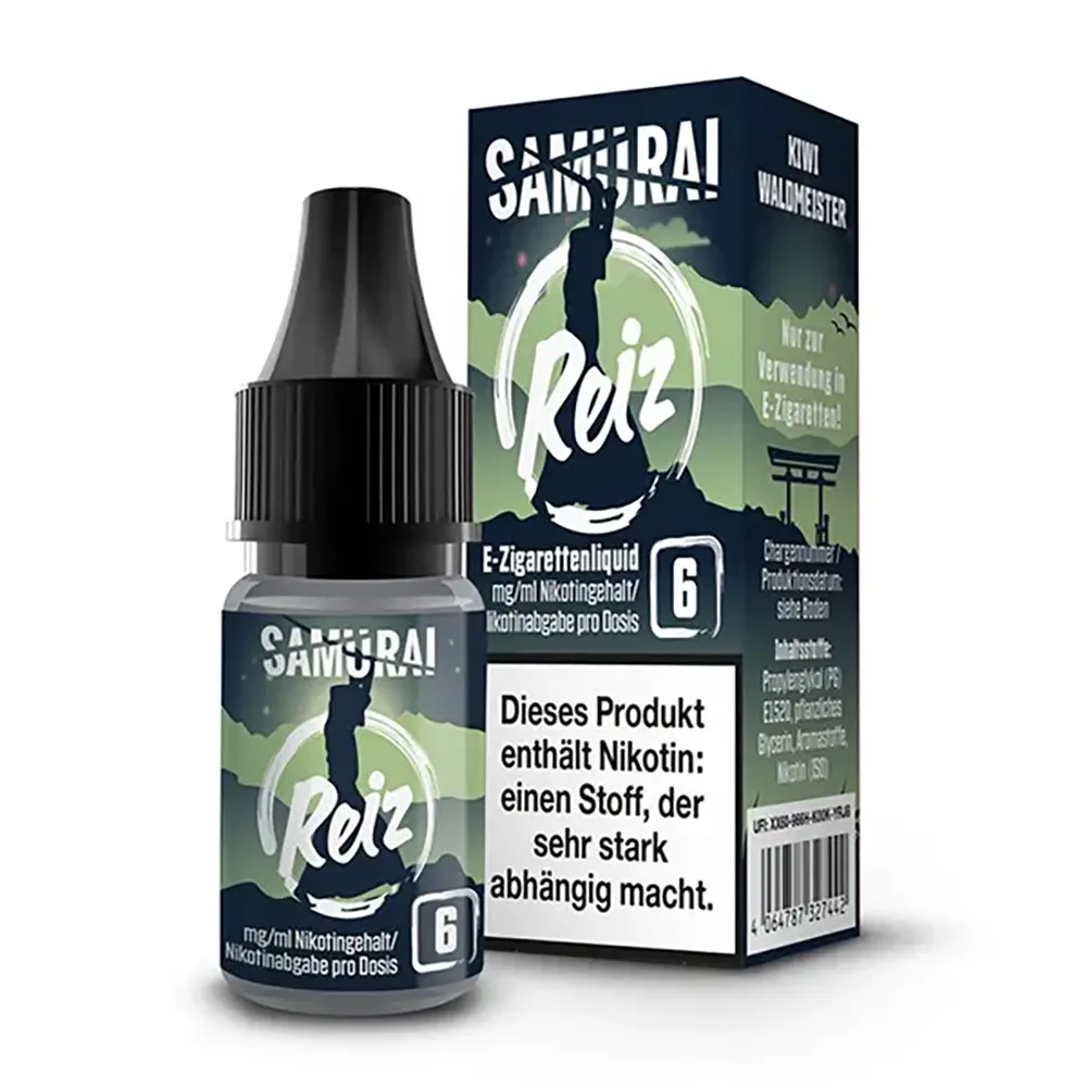 Samurai Reiz 6mg 10ml 