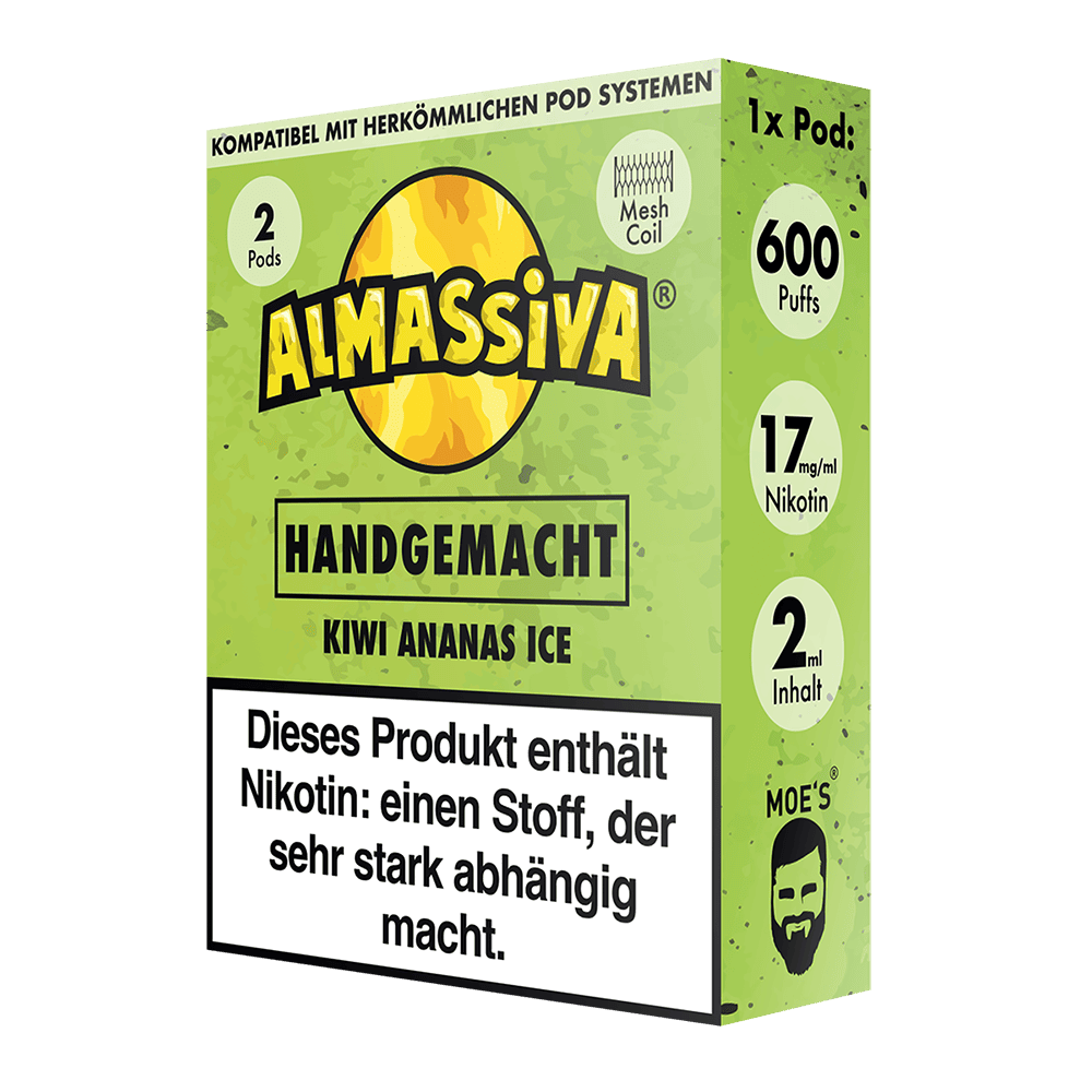 Almassiva Einweg Pod Handgemacht 17mg