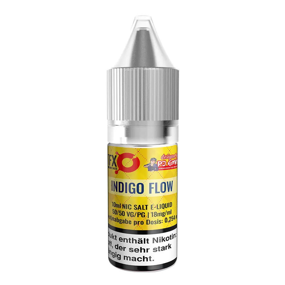 PJ Empire Indigo Flow 10ml Nic Salt Liquid 18mg 