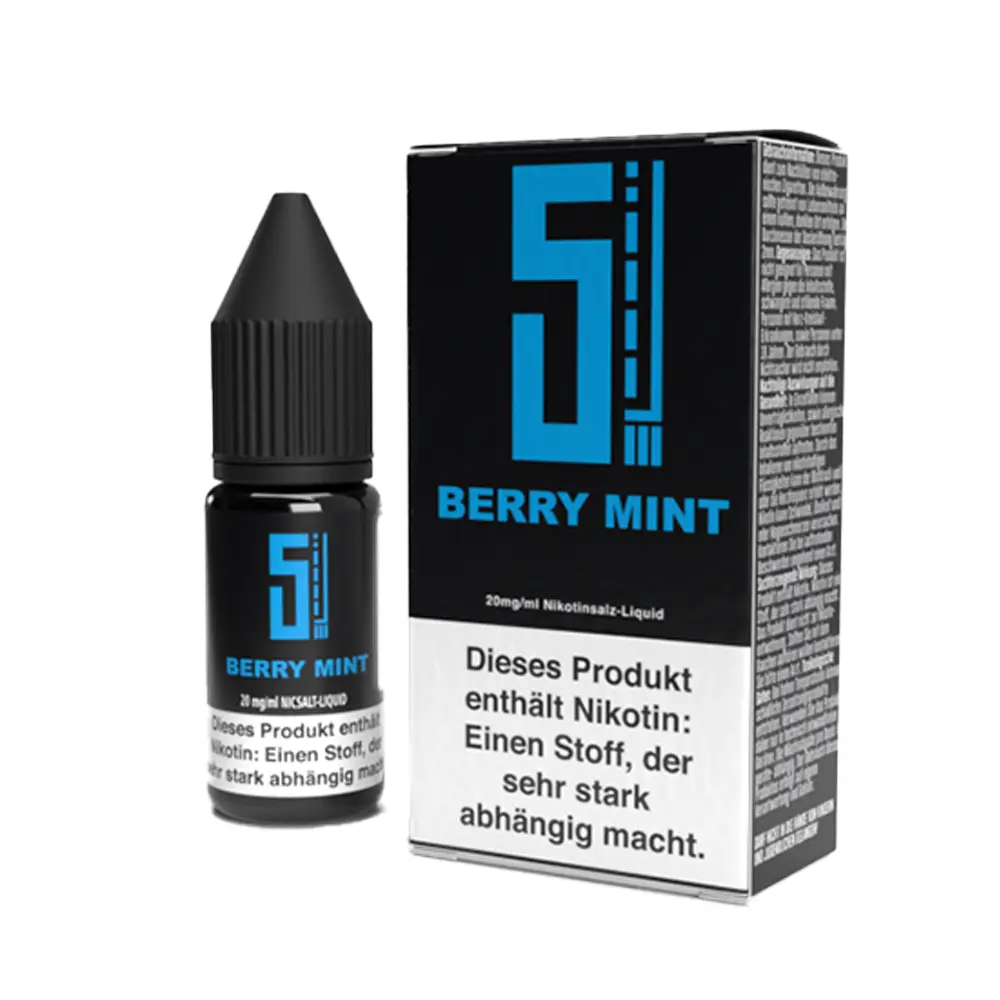 5EL Berry Mint 10ml Nikotinsalzliquid 20mg 