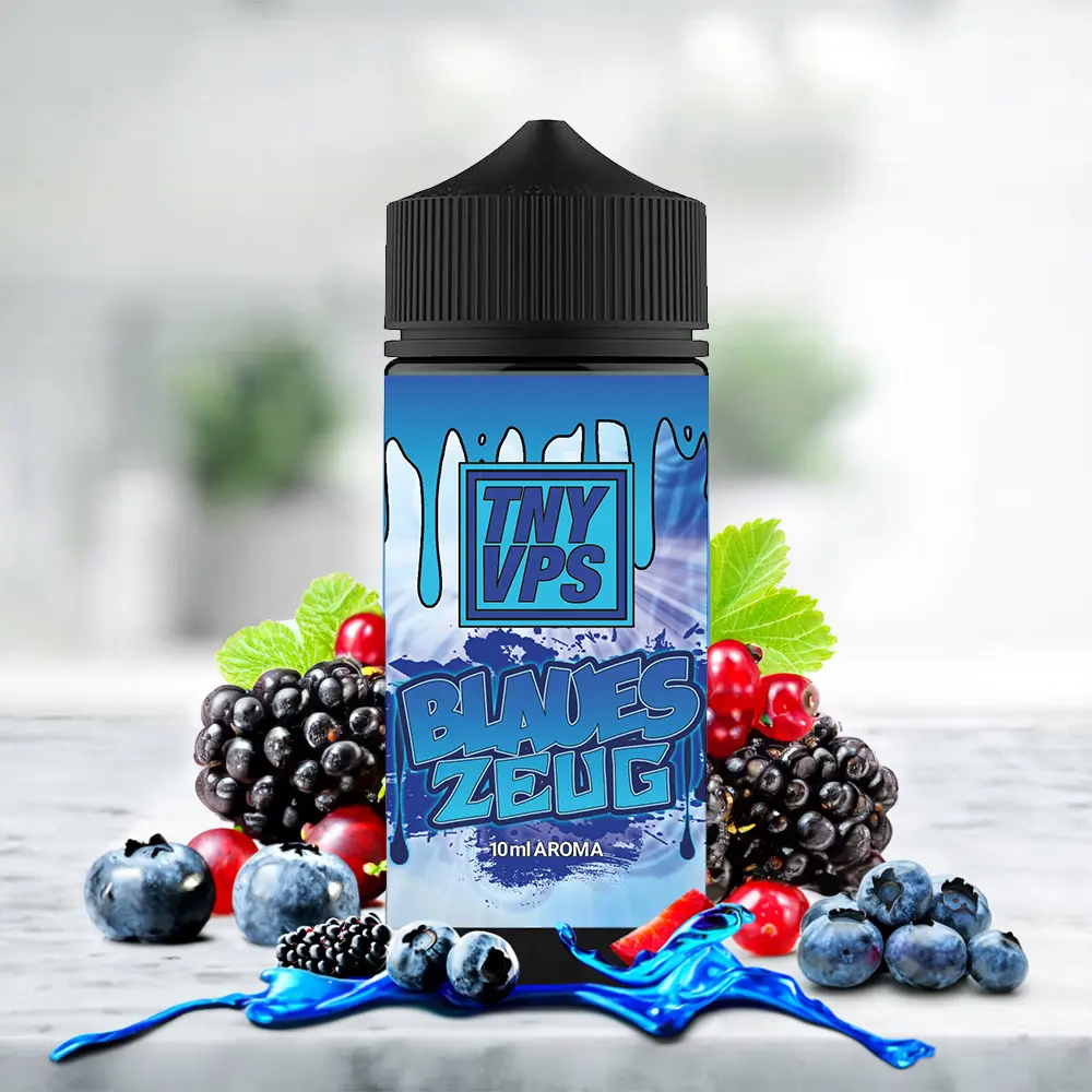 Tony Vapes Longfill - Blaues Zeug - 10ml in 100ml Flasche 