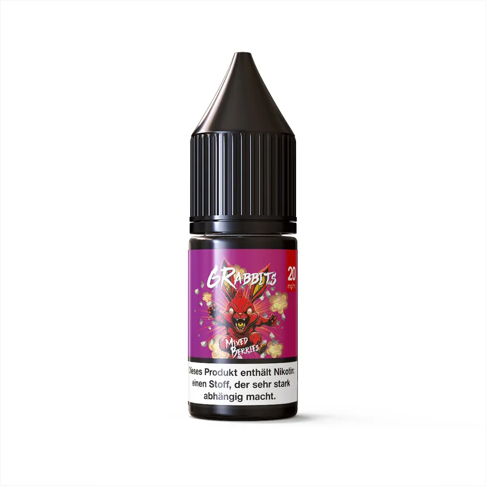 6Rabbits Nikotinsalz - Mixed Berries - 20mg Liquid 10ml 