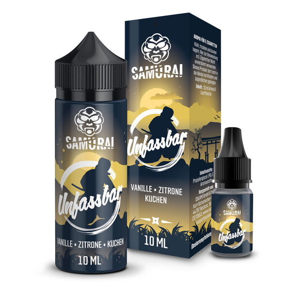 Samurai Unfassbar 10ml Aroma in 120ml Chubby 