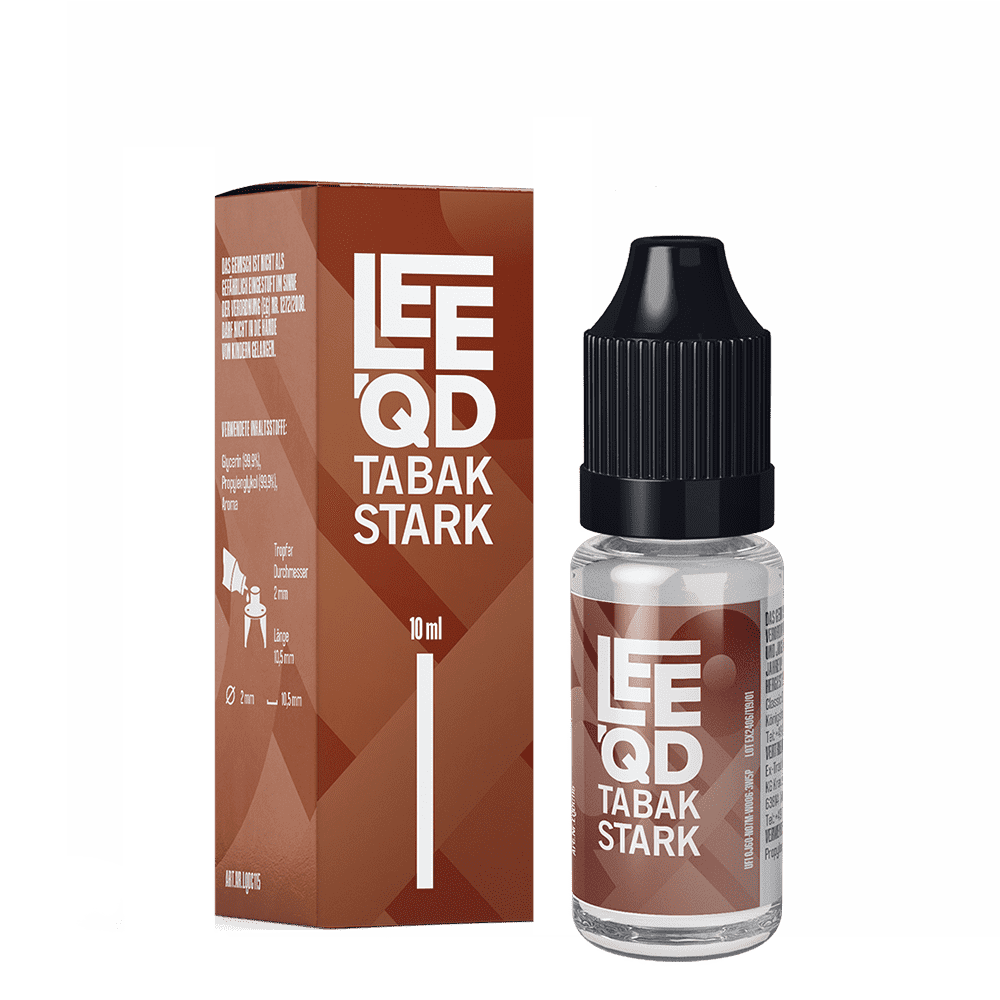 LEEQD Liquid Tobacco Tabak stark 0mg