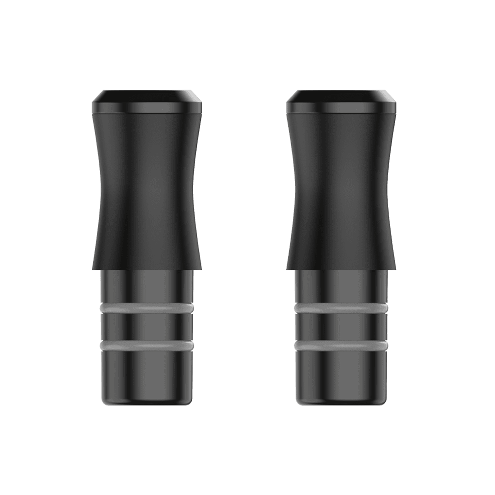 KIWI PC/Silikon Drip Tip - Schwarz