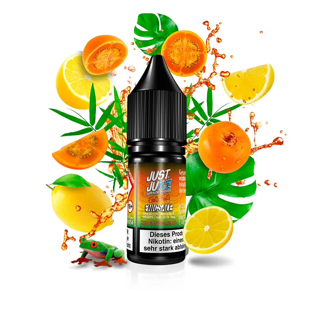 Just Juice Nikotinsalz - Lulo & Citrus ON ICE - 10ml 11mg 