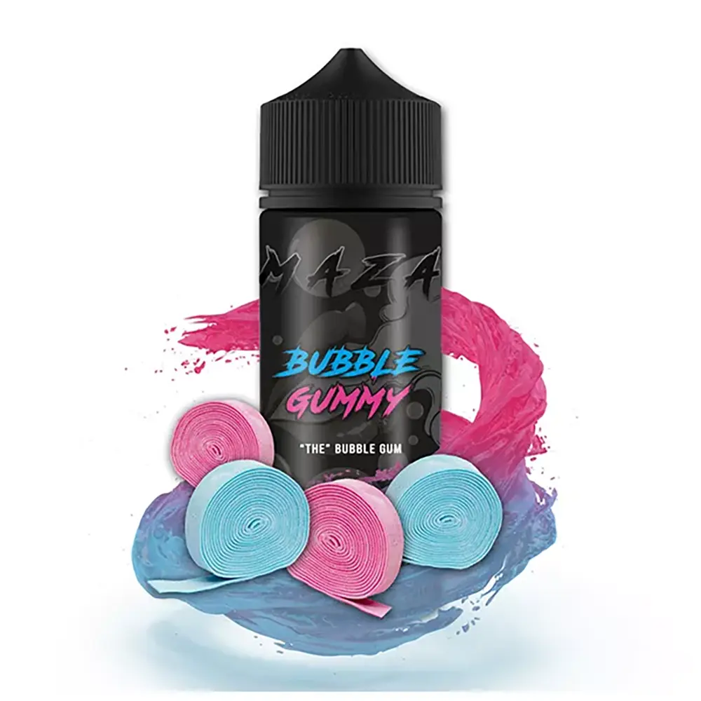 MaZa Bubble Gummy 10ml Aroma in 120ml Flasche 