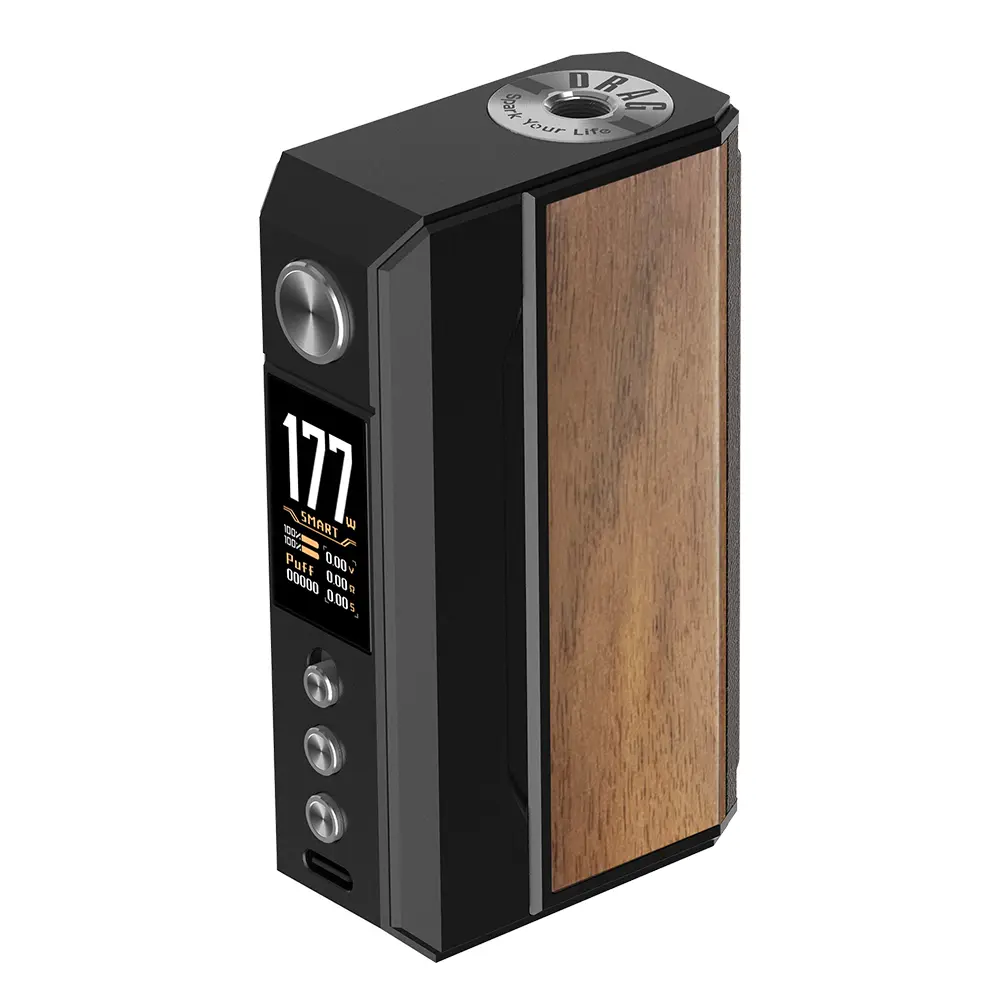 Voopoo Drag 4 Mod Black Walnut