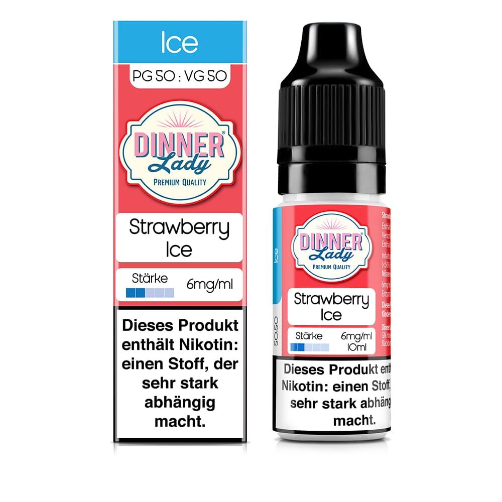 Dinner Lady Liquid Strawberry Ice 6mg