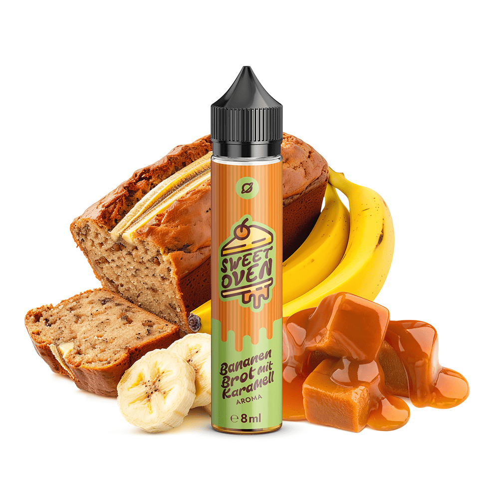 Flavorverse Bananenbrot mit Karamell Aroma 8ml