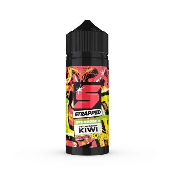 Strapped Overdosed - Strawberry Kiwi - 10ml Aroma