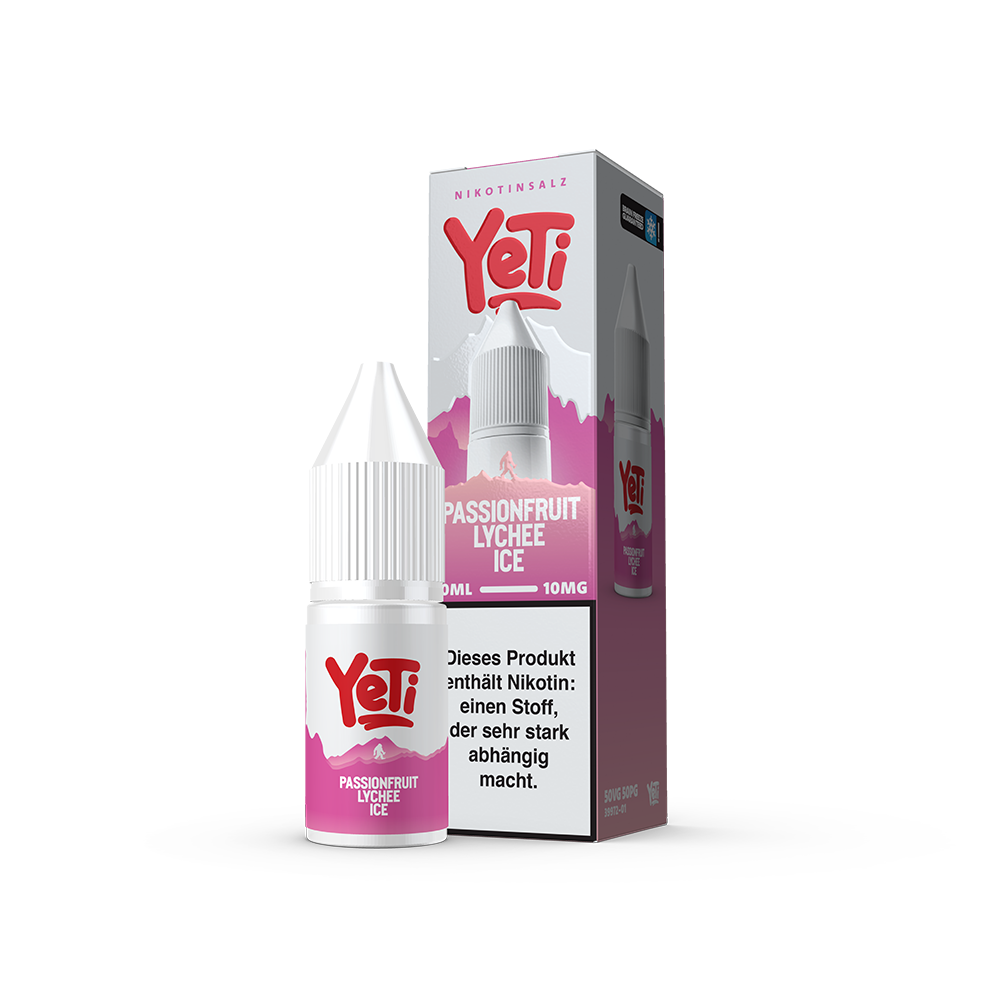 Yeti Summit Passionfruit Lychee Ice 10mg Nikotinsalz Overdosed