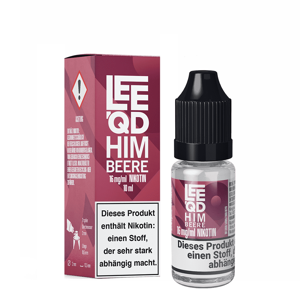 LEEQD Liquid Fruit Himbeere 16mg