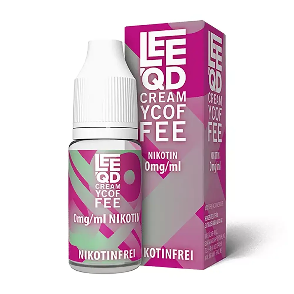 LEEQD Crazy Creamy Coffee 10ml 0mg Liquid 