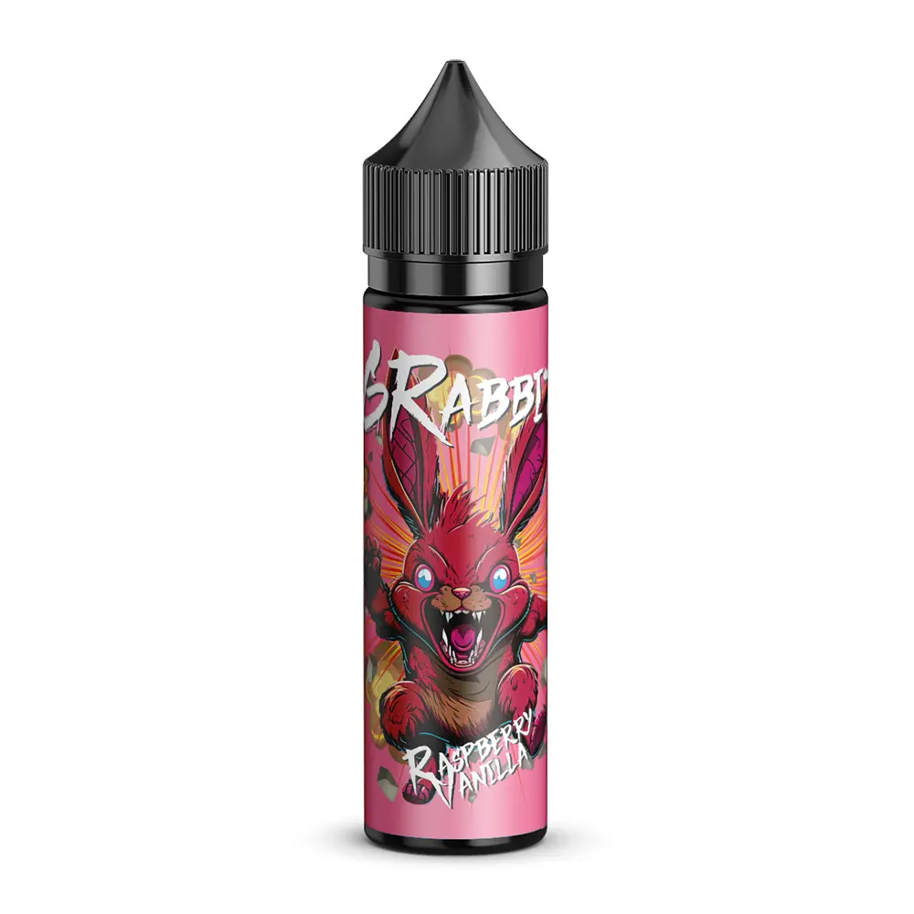 6 Rabbits Aroma Longfill - Raspberry Vanilla - 10ml in 60ml Flasche 