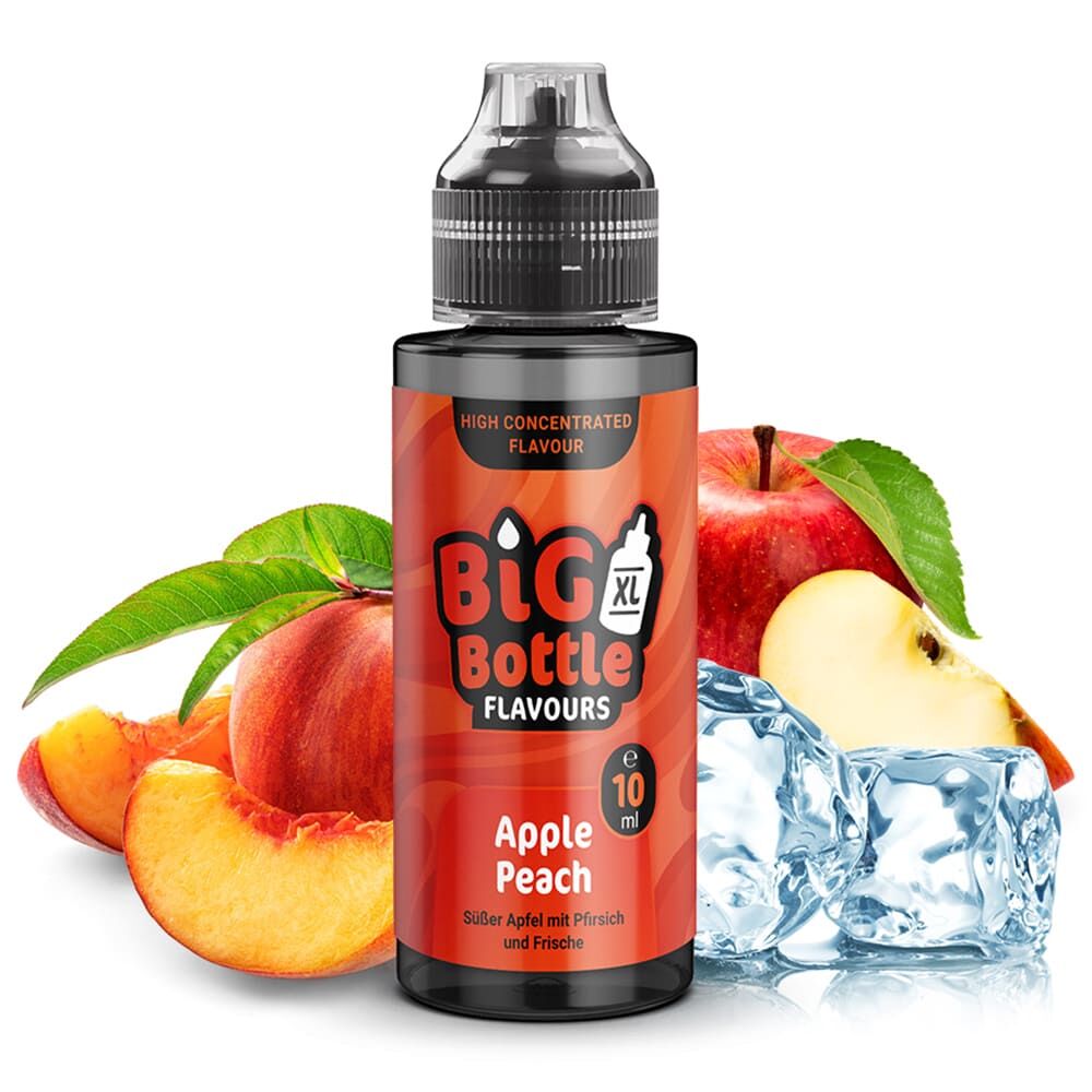 Big Bottle Flavours Aroma Apple Peach 10ml