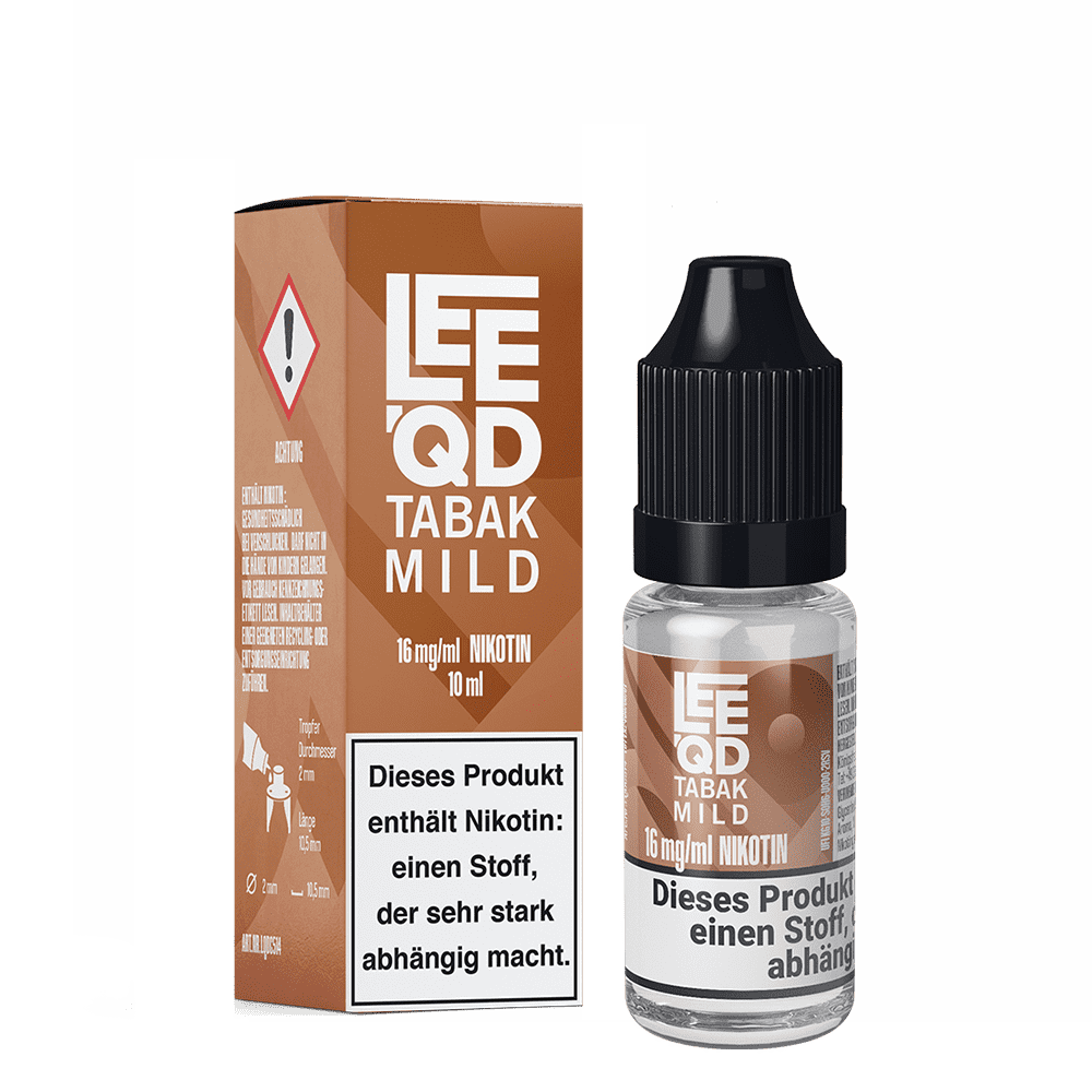 LEEQD Liquid Tobacco Tabak mild 16mg