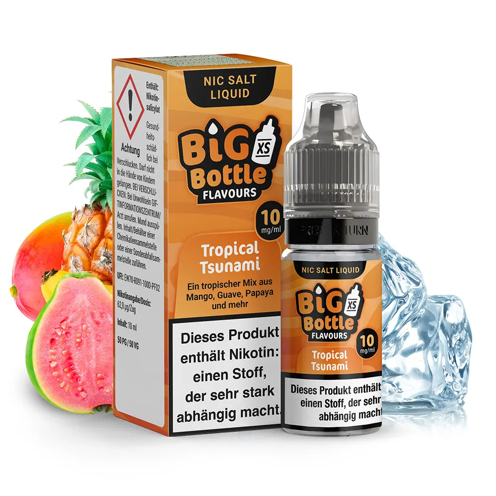 Big Bottle Flavours - Tropical Tsunami - 10ml 10mg Nikotinsalz  