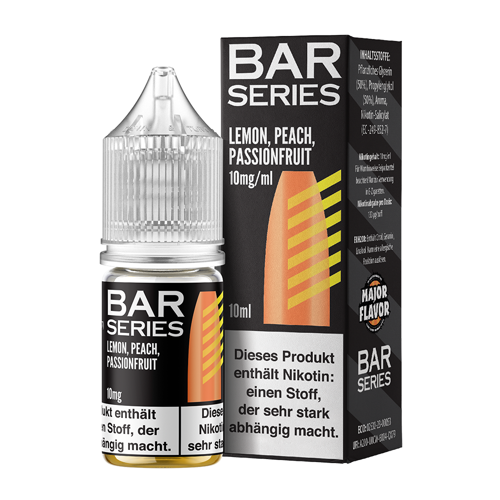 Bar Series Nikotinsalz Lemon Peach Passionsfrucht 10mg