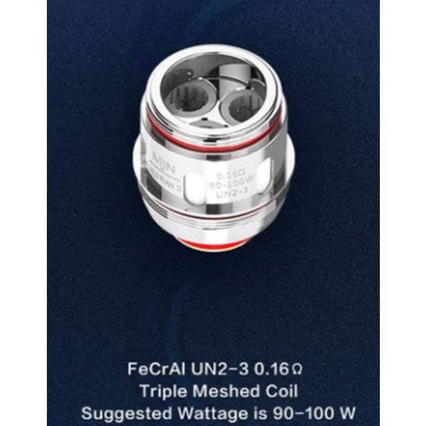 Uwell Valyrian 2 II + 3 (Pro) 0,16 ohm Dreifach Sieb Verdampferkopf